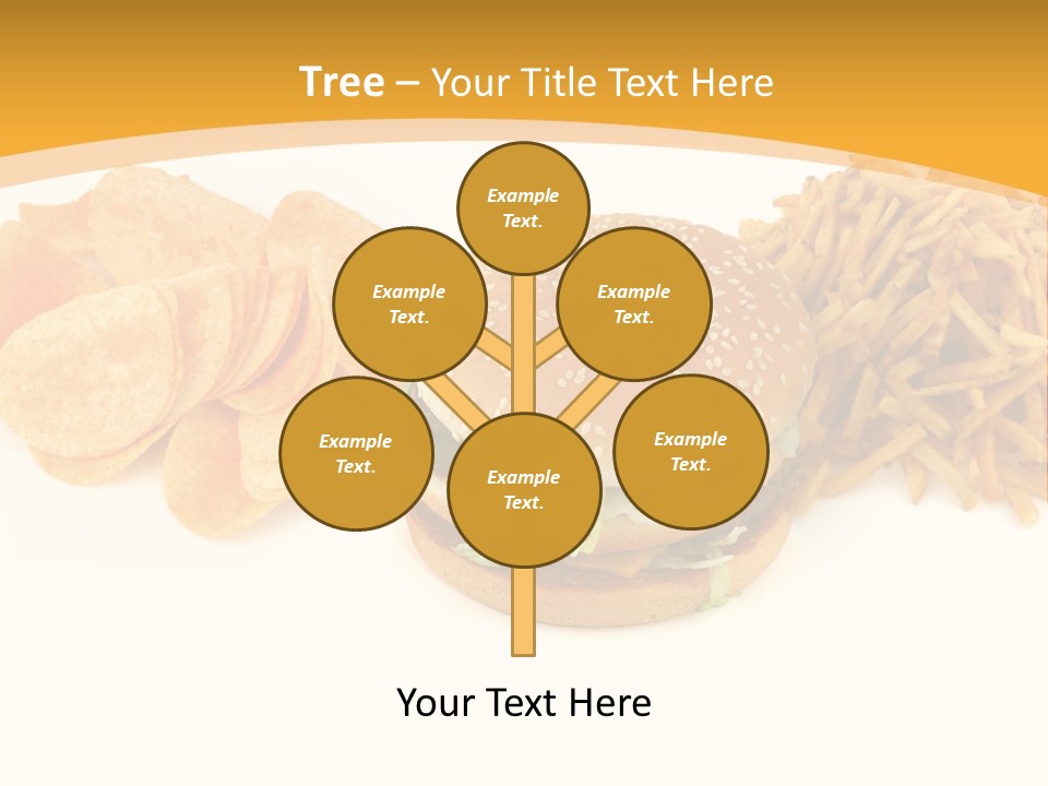 Heap Fry Many PowerPoint Template