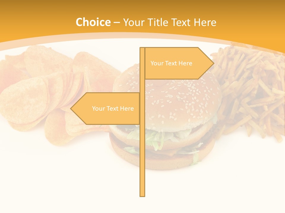 Heap Fry Many PowerPoint Template