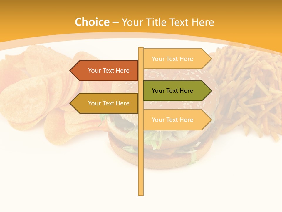 Heap Fry Many PowerPoint Template