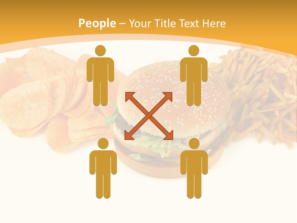 Heap Fry Many PowerPoint Template