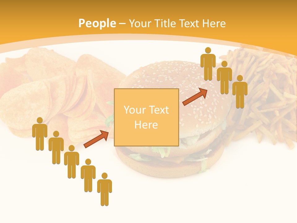 Heap Fry Many PowerPoint Template
