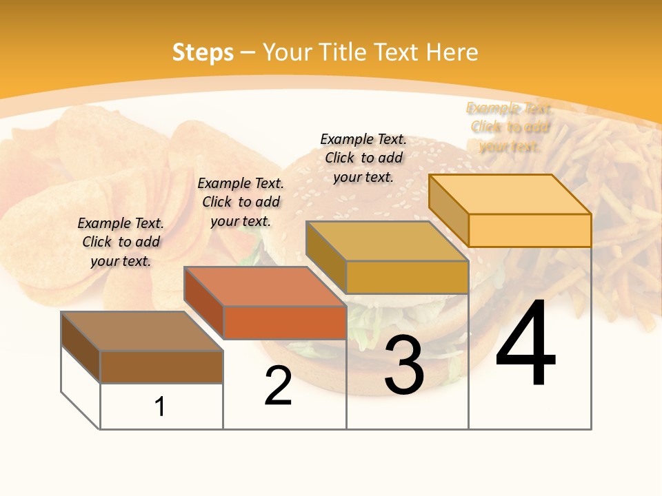 Heap Fry Many PowerPoint Template