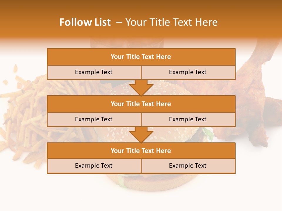 Fast Fry Sesame PowerPoint Template