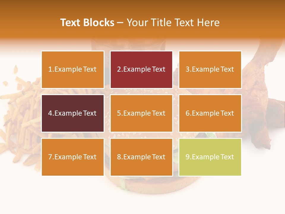 Fast Fry Sesame PowerPoint Template