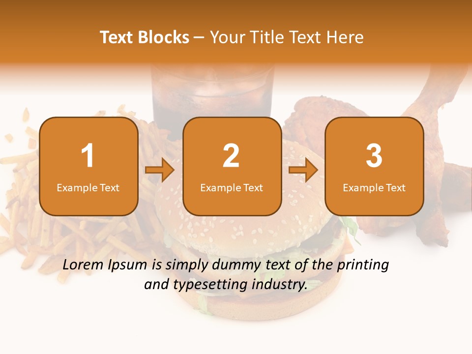 Fast Fry Sesame PowerPoint Template