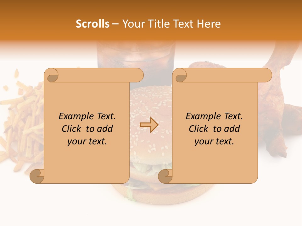 Fast Fry Sesame PowerPoint Template