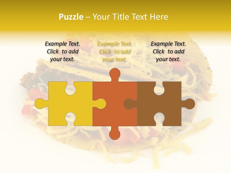 Food Meal Taco PowerPoint Template