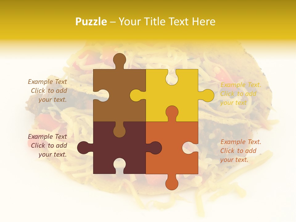 Food Meal Taco PowerPoint Template