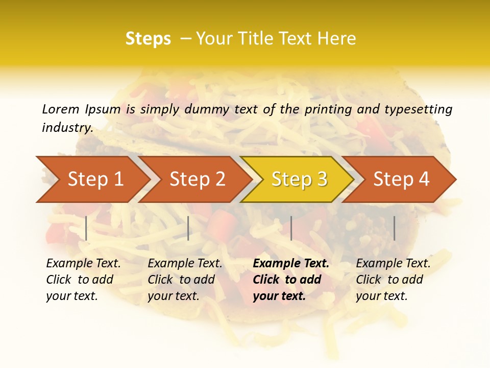 Food Meal Taco PowerPoint Template