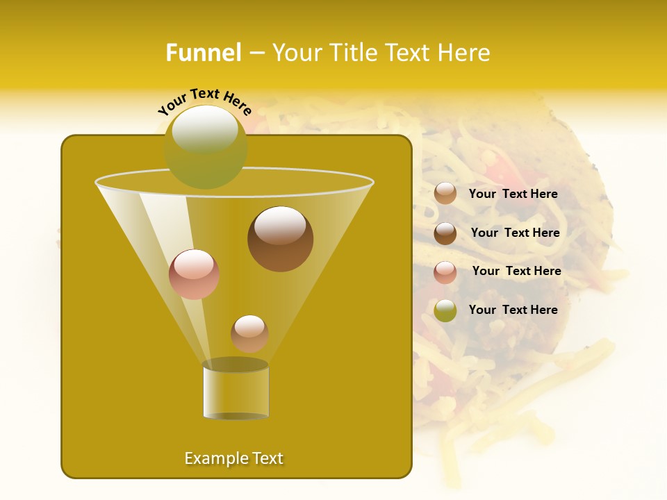 Food Meal Taco PowerPoint Template