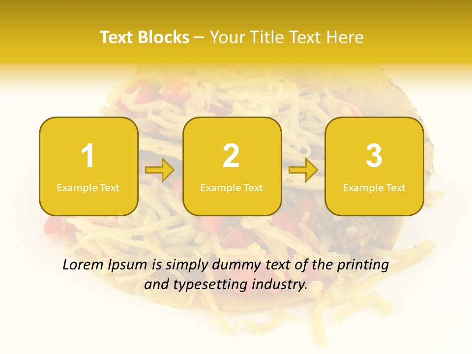 Food Meal Taco PowerPoint Template