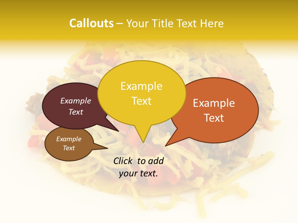 Food Meal Taco PowerPoint Template