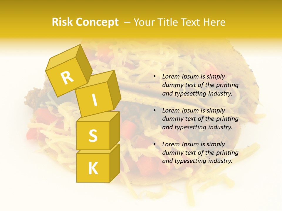 Food Meal Taco PowerPoint Template