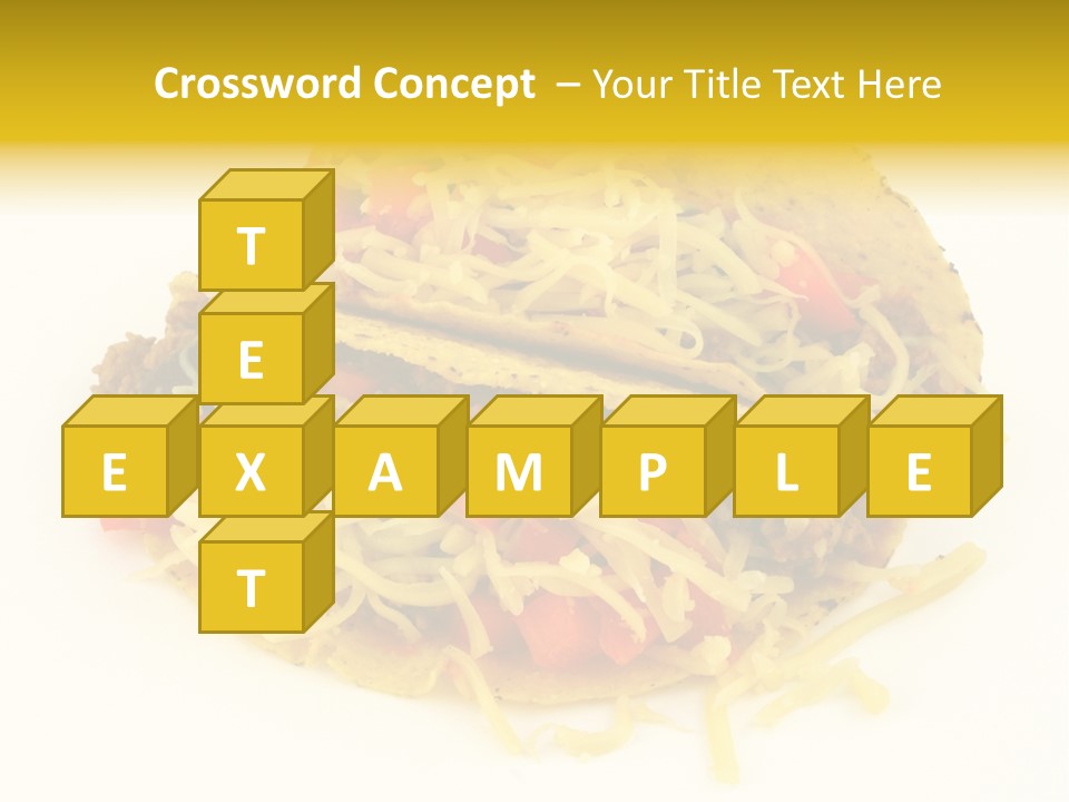 Food Meal Taco PowerPoint Template