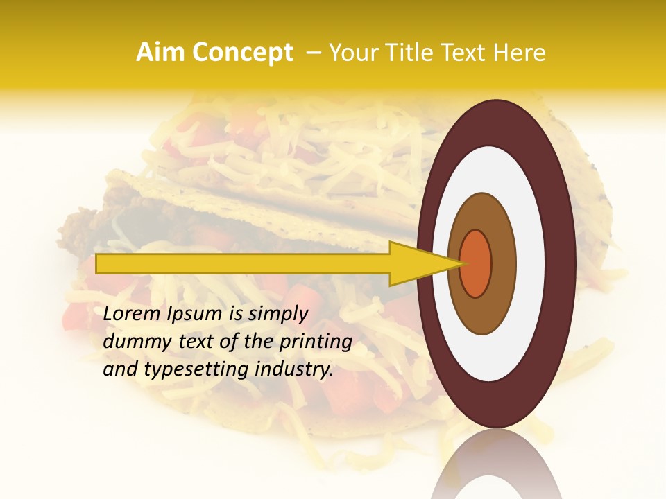 Food Meal Taco PowerPoint Template