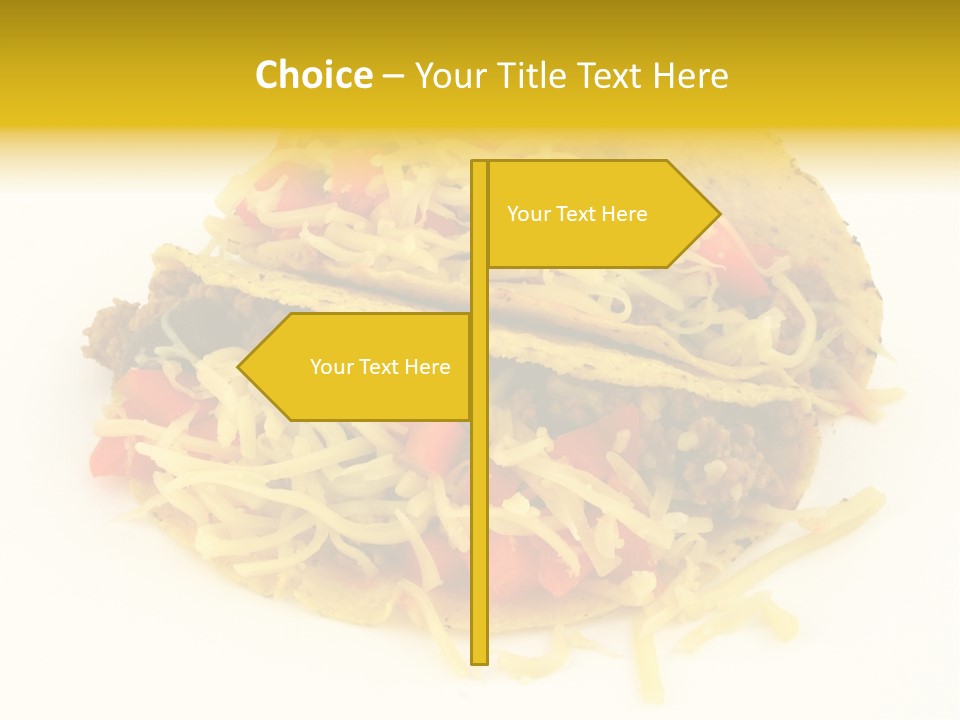 Food Meal Taco PowerPoint Template