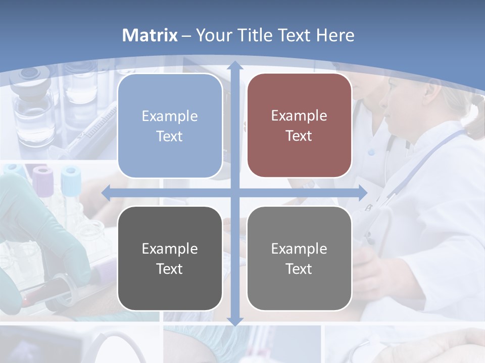 Virus Blood Expertise PowerPoint Template
