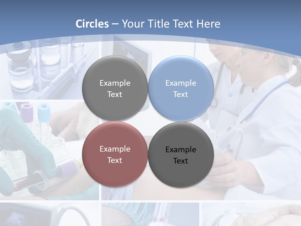 Virus Blood Expertise PowerPoint Template