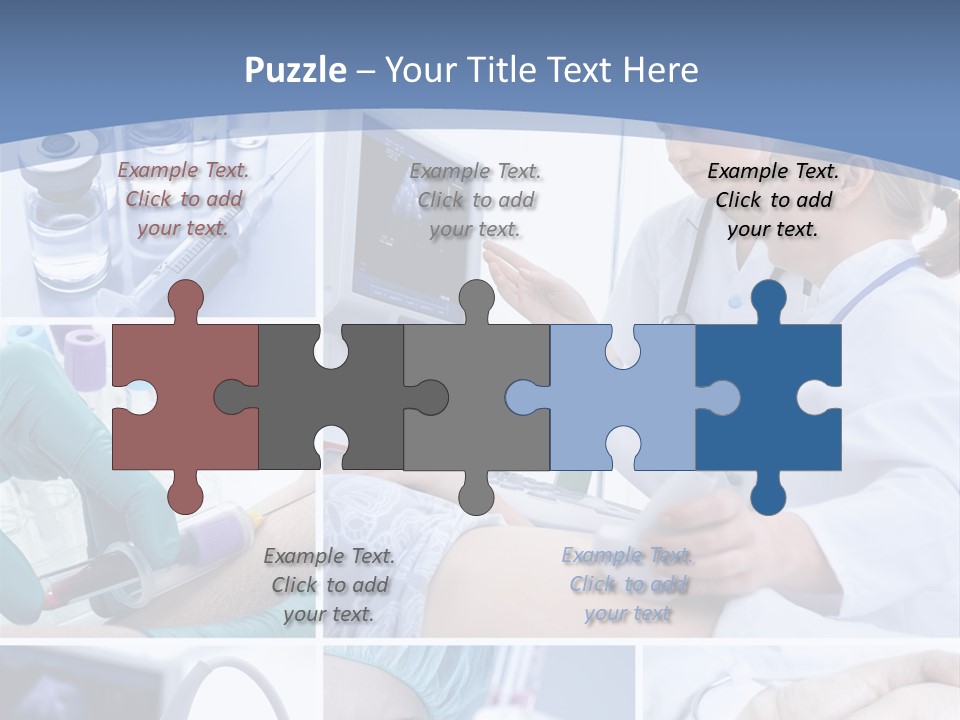 Virus Blood Expertise PowerPoint Template