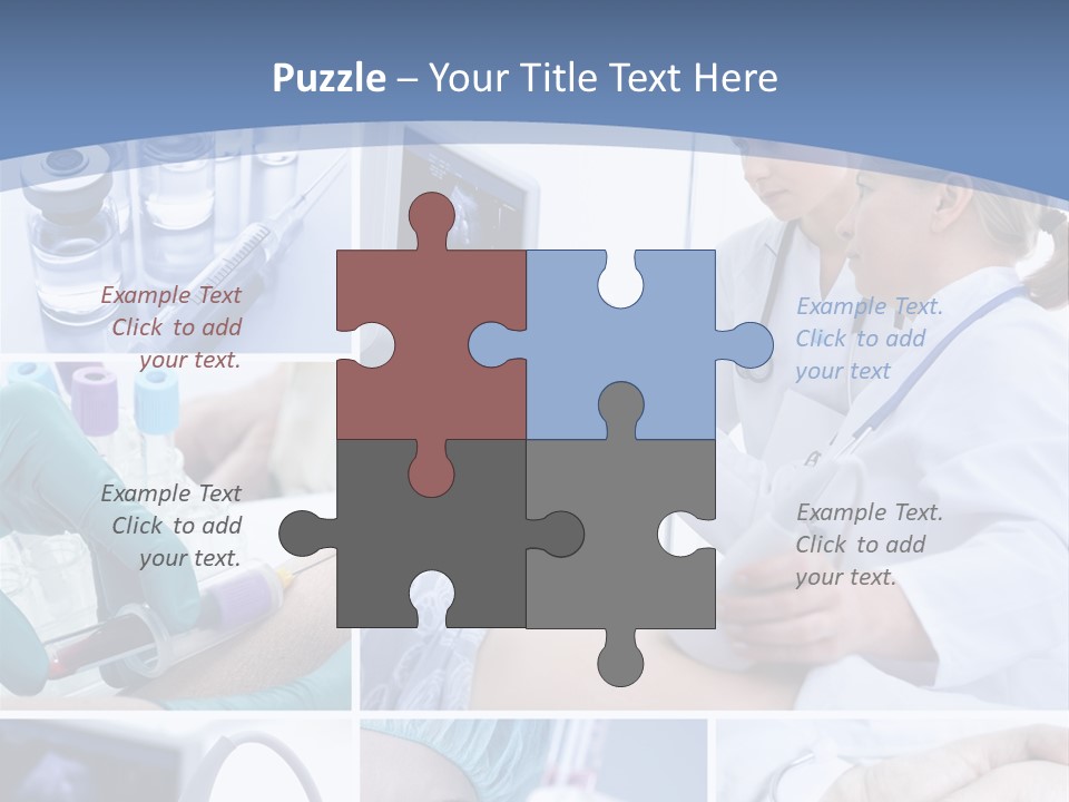 Virus Blood Expertise PowerPoint Template