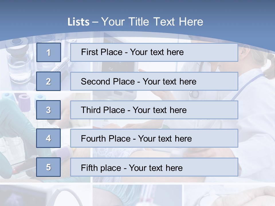 Virus Blood Expertise PowerPoint Template