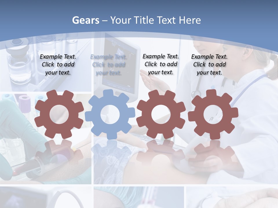 Virus Blood Expertise PowerPoint Template