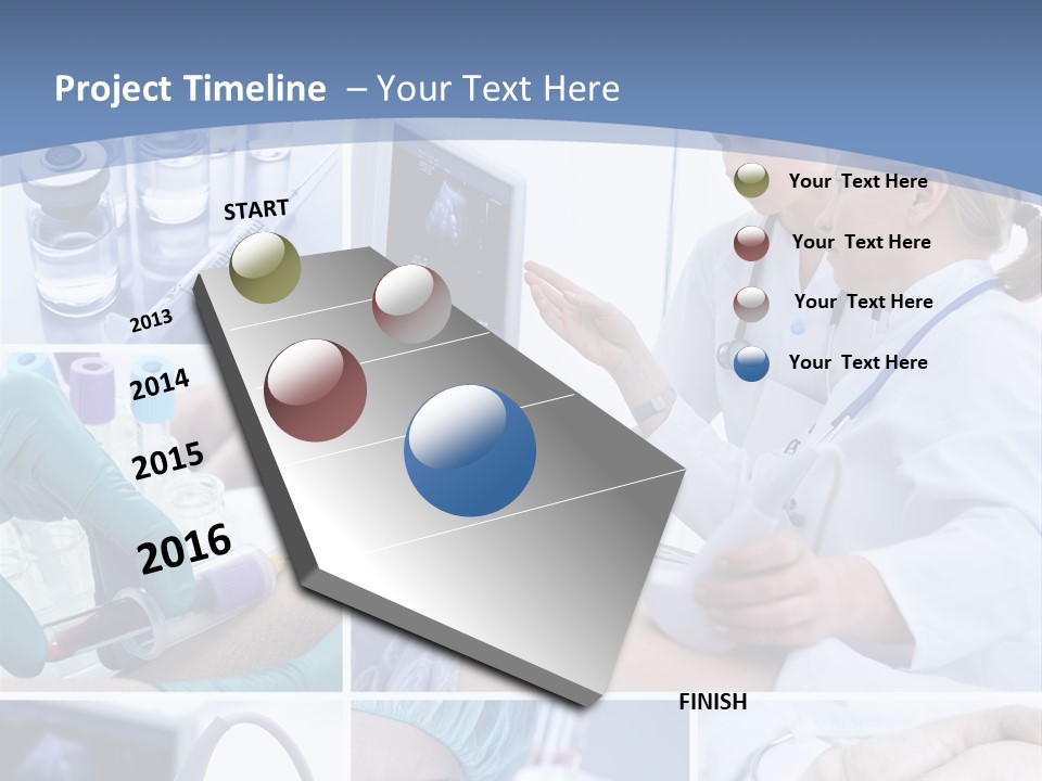 Virus Blood Expertise PowerPoint Template