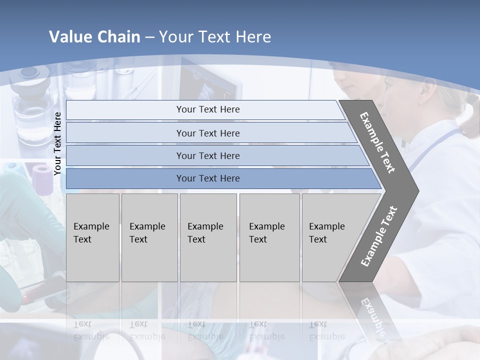 Virus Blood Expertise PowerPoint Template