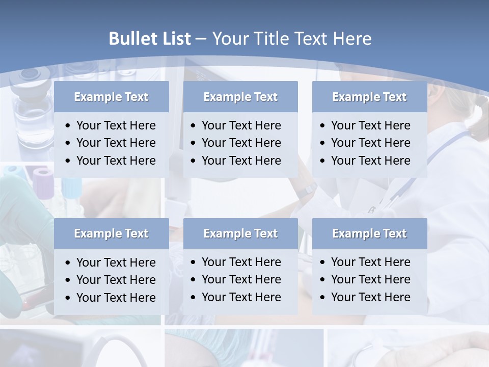 Virus Blood Expertise PowerPoint Template