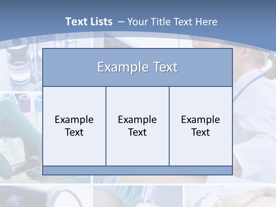 Virus Blood Expertise PowerPoint Template