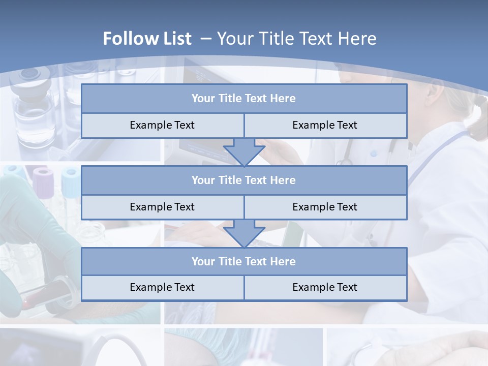 Virus Blood Expertise PowerPoint Template