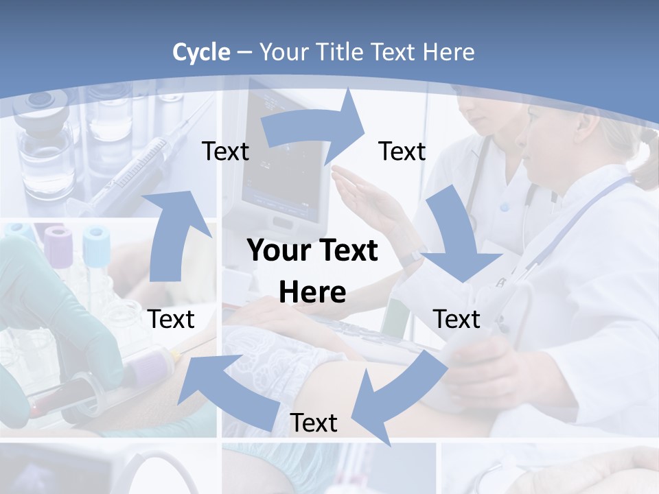 Virus Blood Expertise PowerPoint Template