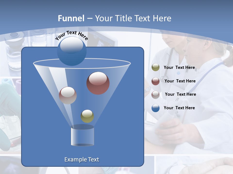 Virus Blood Expertise PowerPoint Template