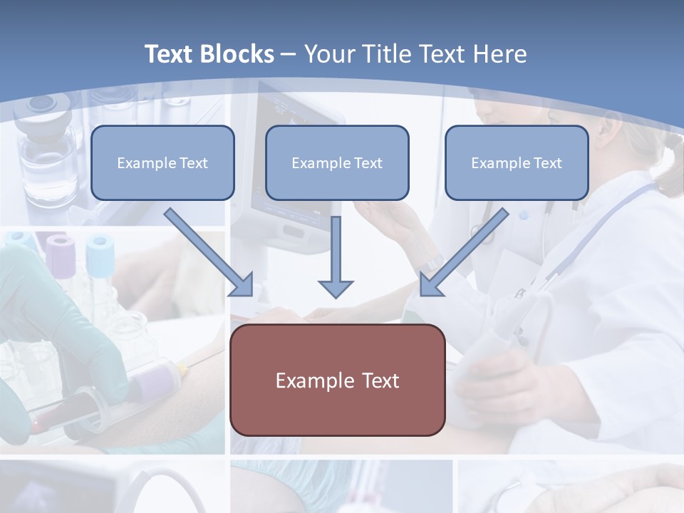 Virus Blood Expertise PowerPoint Template