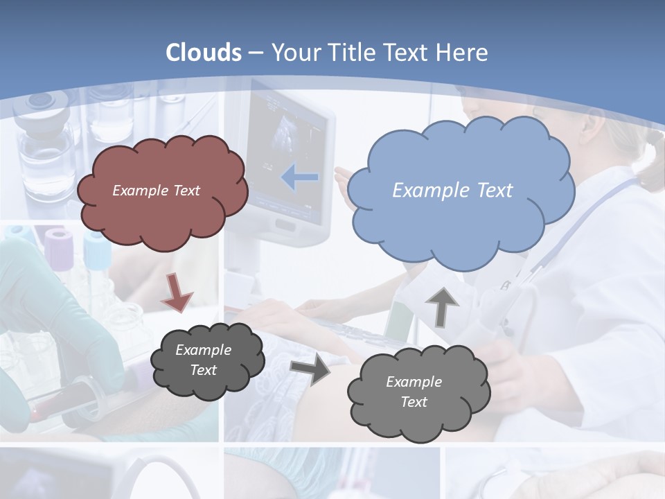 Virus Blood Expertise PowerPoint Template