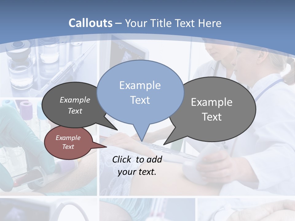 Virus Blood Expertise PowerPoint Template