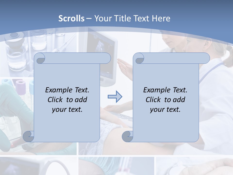Virus Blood Expertise PowerPoint Template