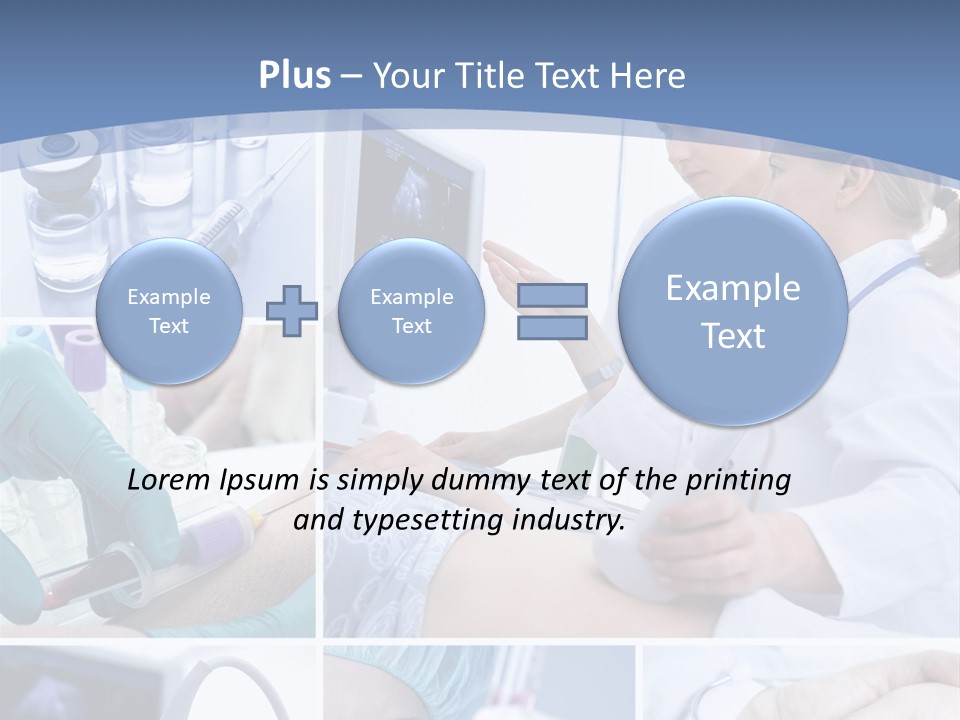 Virus Blood Expertise PowerPoint Template
