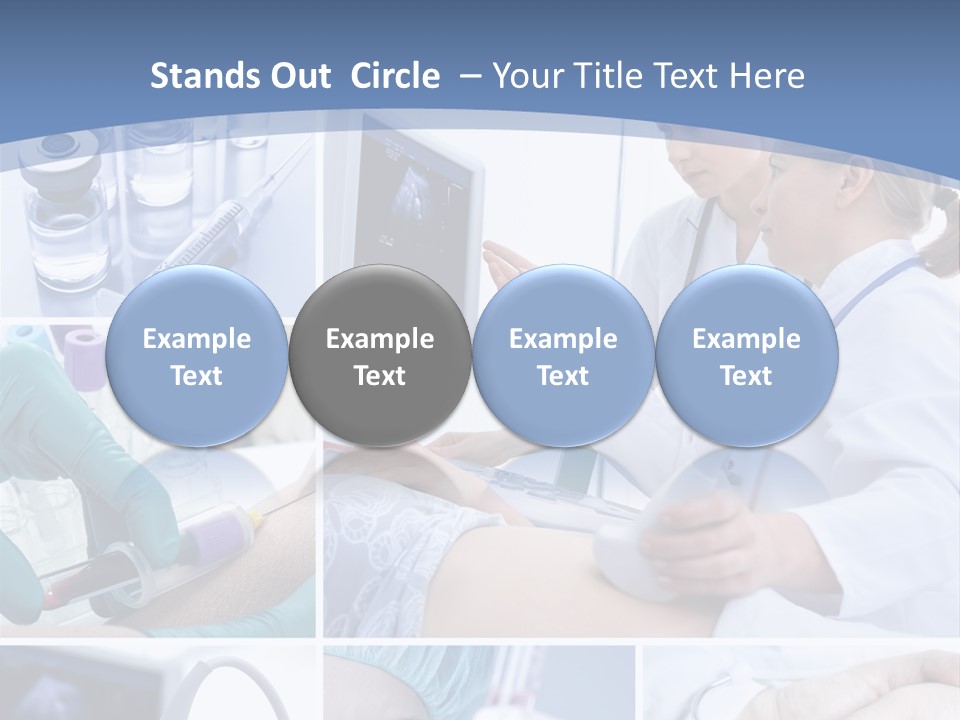 Virus Blood Expertise PowerPoint Template