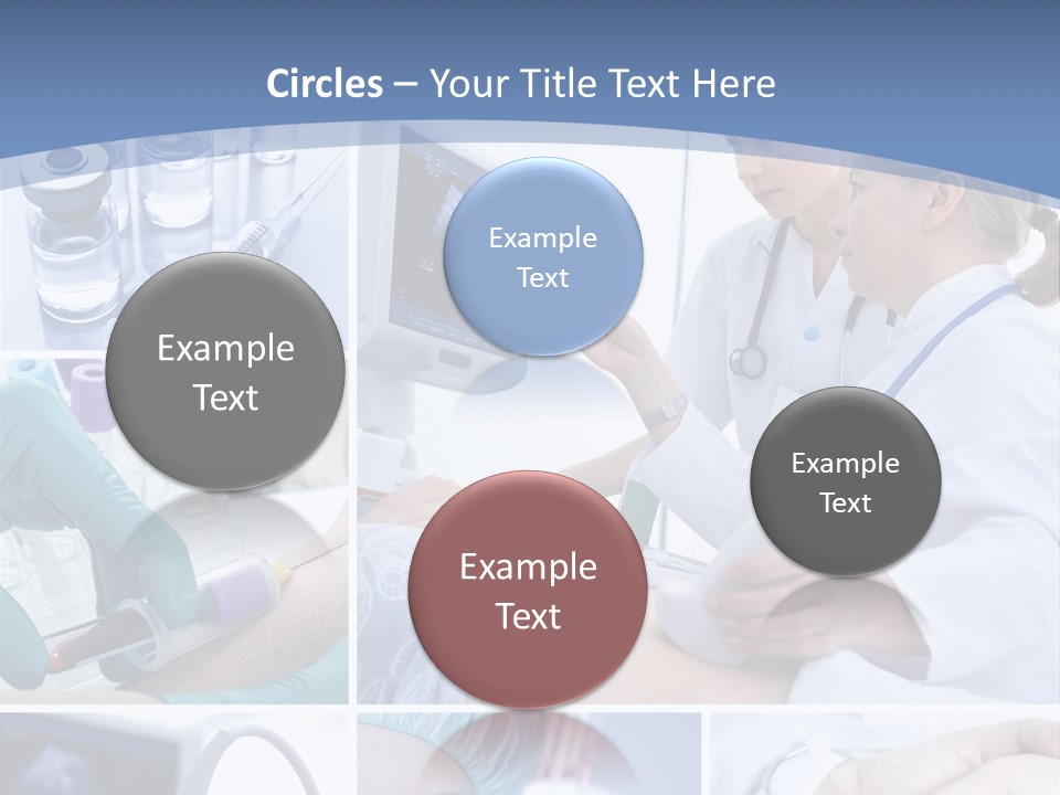 Virus Blood Expertise PowerPoint Template