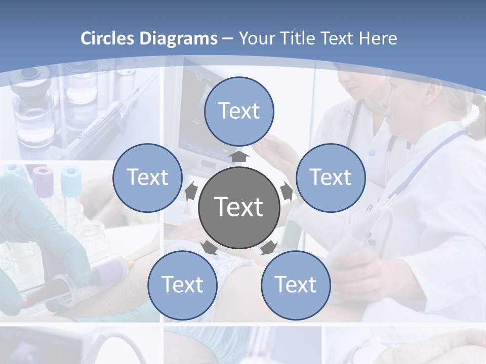 Virus Blood Expertise PowerPoint Template