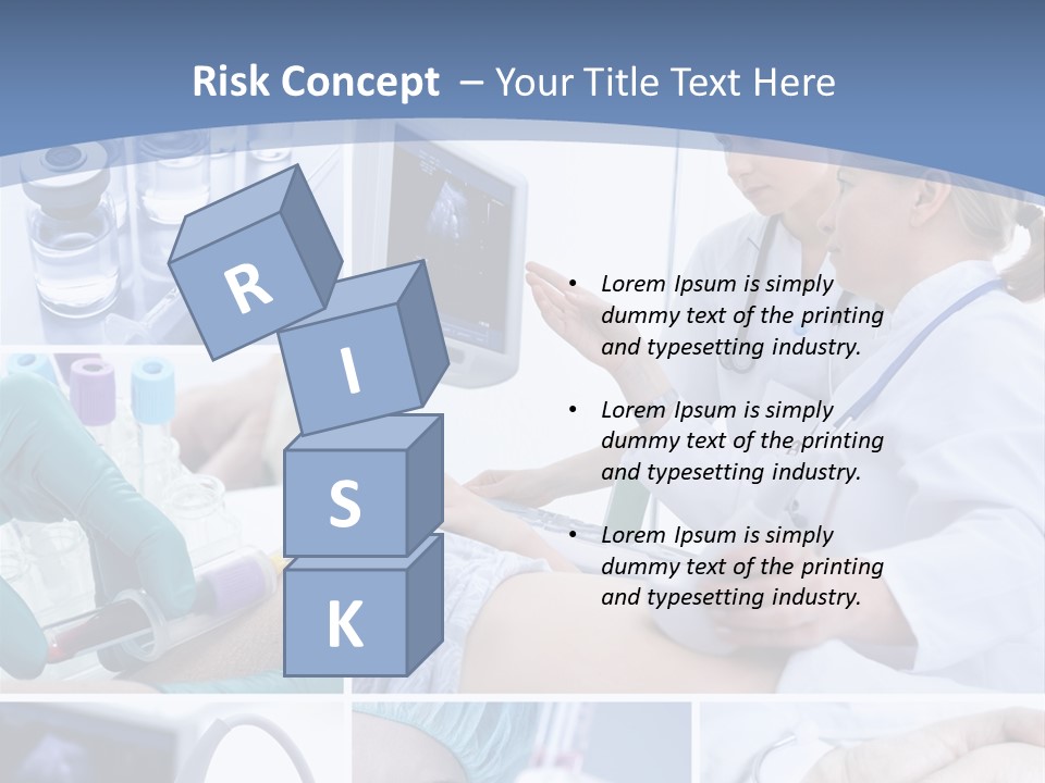 Virus Blood Expertise PowerPoint Template
