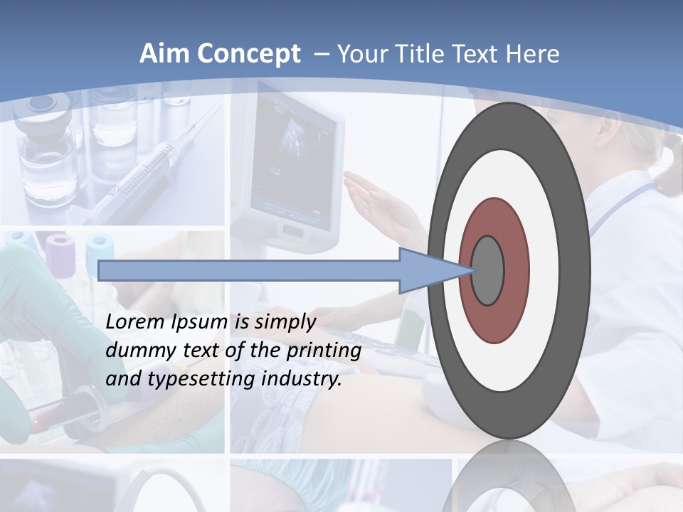 Virus Blood Expertise PowerPoint Template