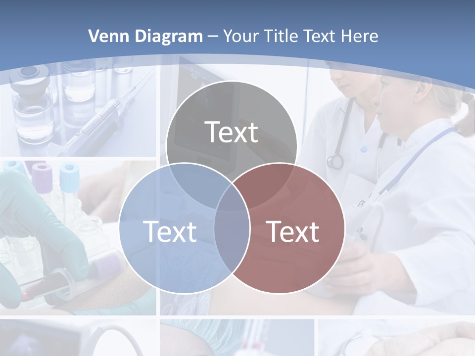 Virus Blood Expertise PowerPoint Template