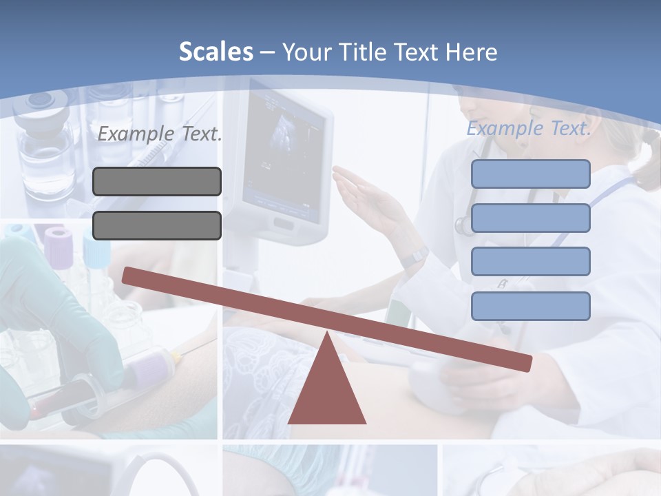 Virus Blood Expertise PowerPoint Template
