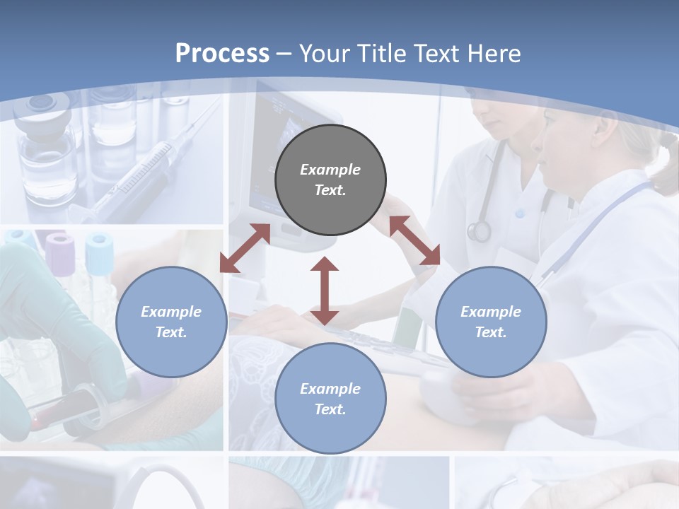 Virus Blood Expertise PowerPoint Template