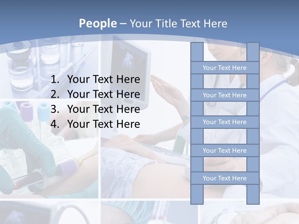Virus Blood Expertise PowerPoint Template