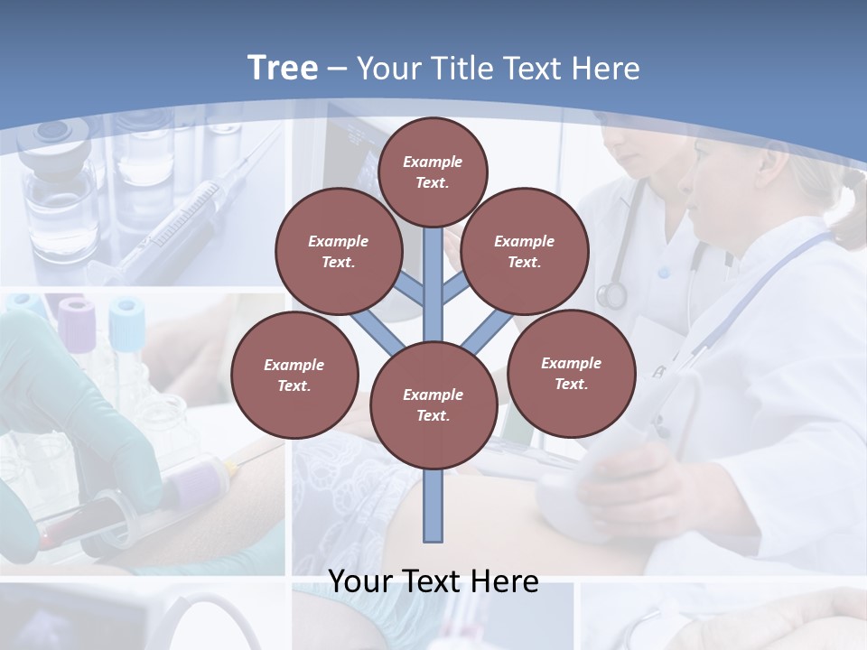 Virus Blood Expertise PowerPoint Template
