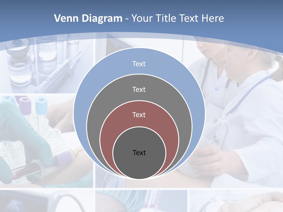 Virus Blood Expertise PowerPoint Template