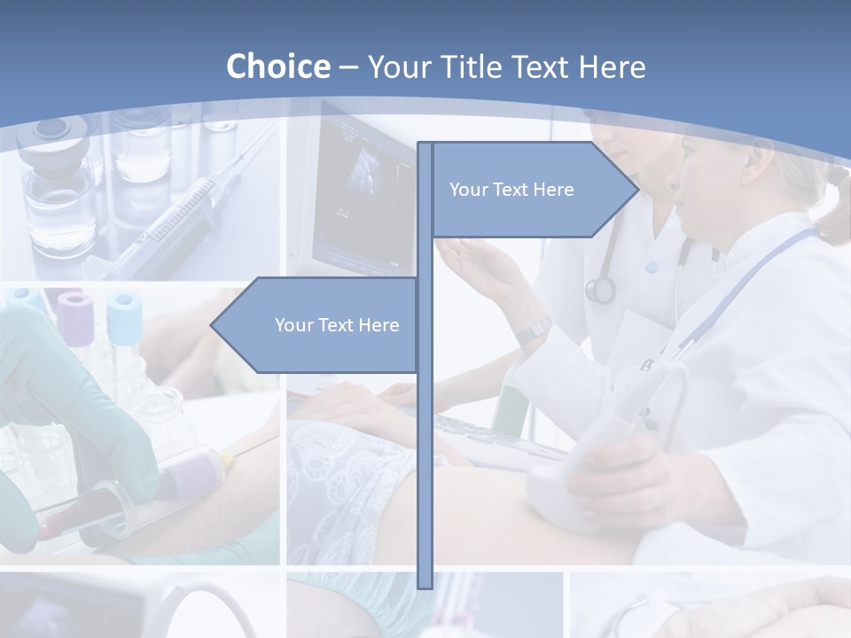 Virus Blood Expertise PowerPoint Template